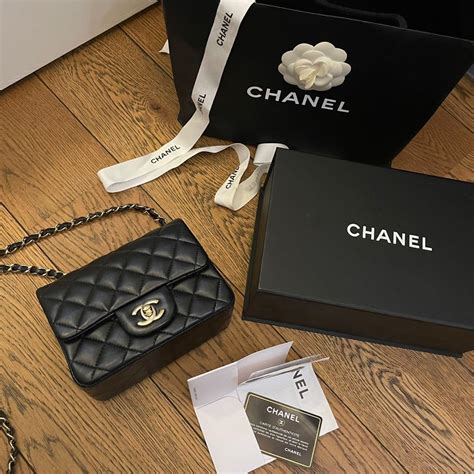 chanel 17cm mini square|chanel mini square price.